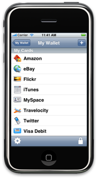 eWallet iPhone